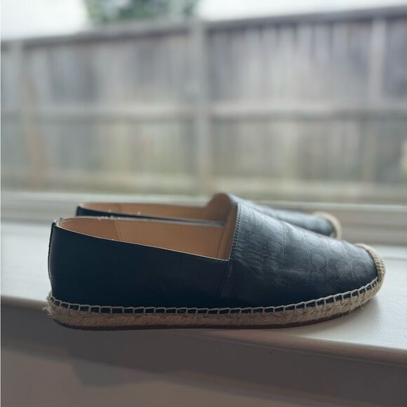 Coach Women’s Carley Perforated Logo Espadrille Flats size 9 - Picture 12 of 16